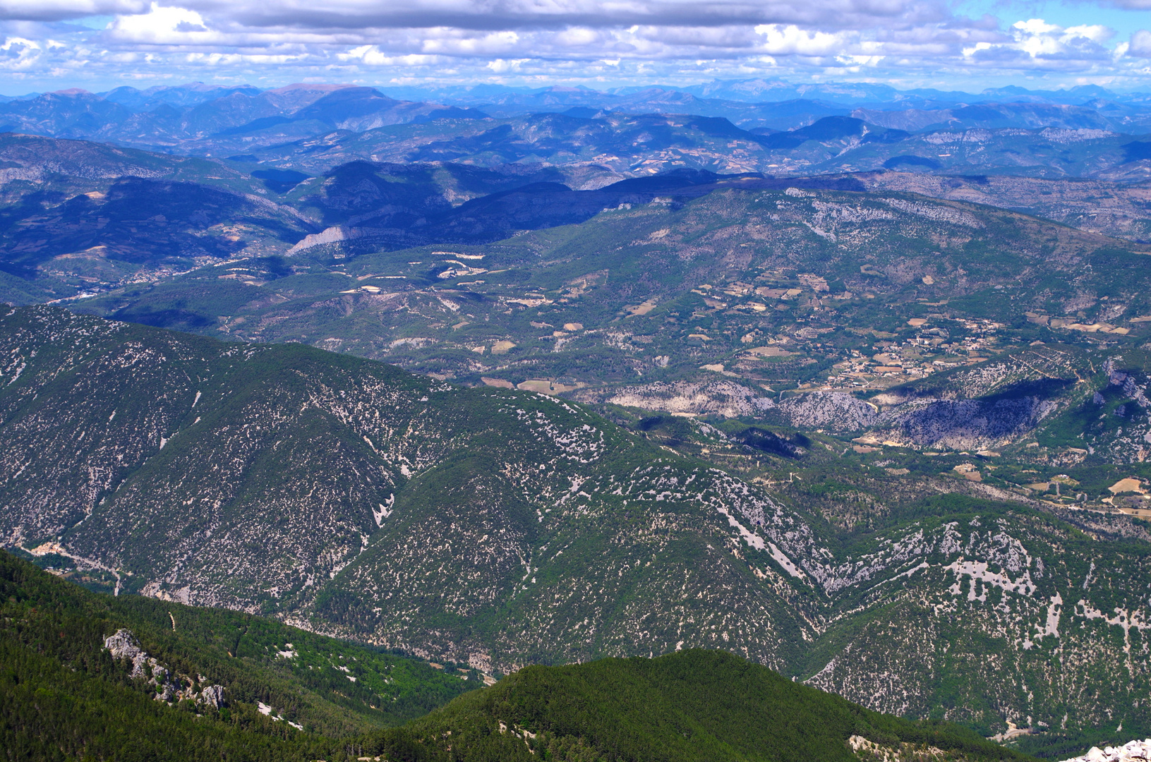 Blick vom Mont Ventoux