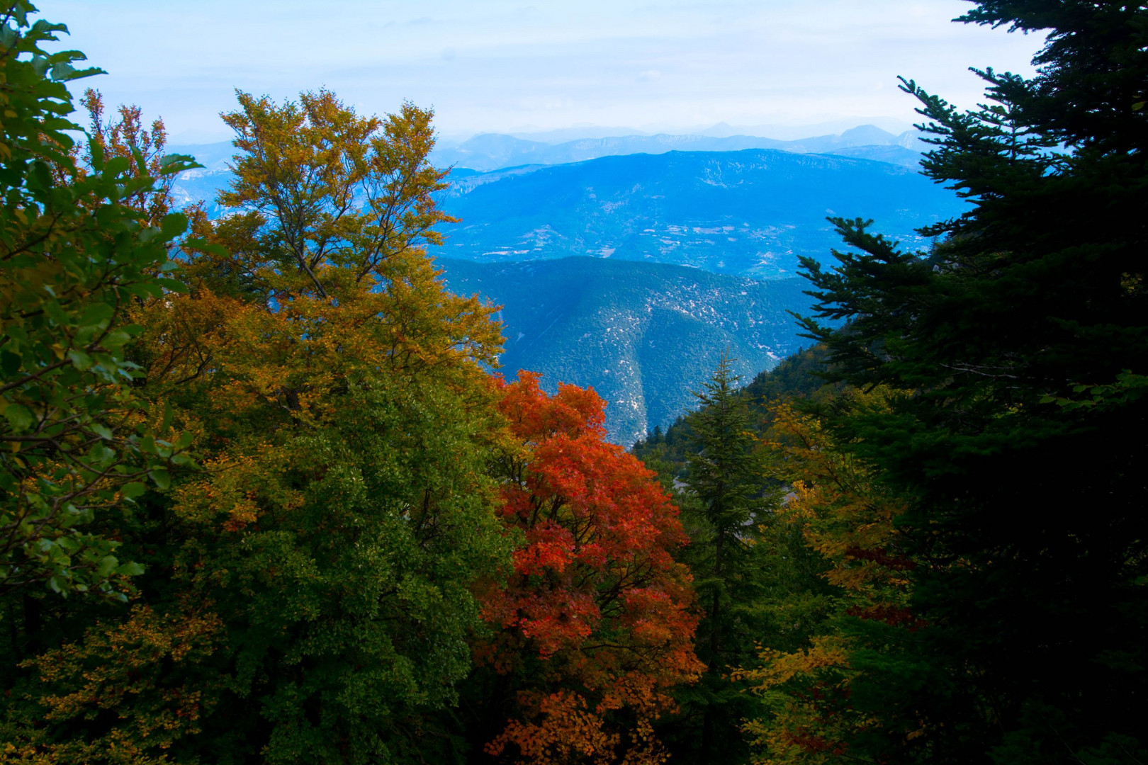 Blick vom Mont Ventoux