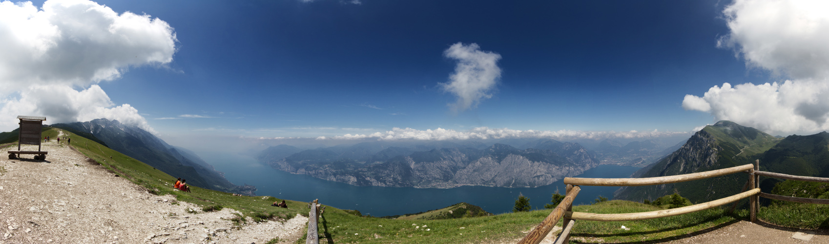 Blick vom Monte Baldo