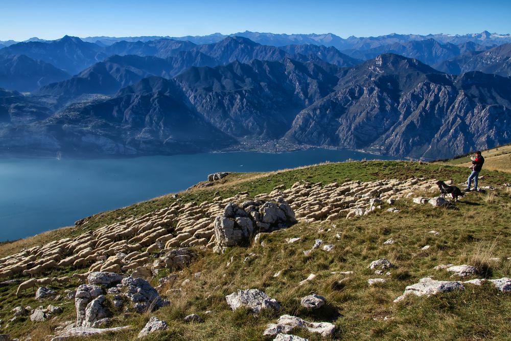 Blick vom Monte Baldo