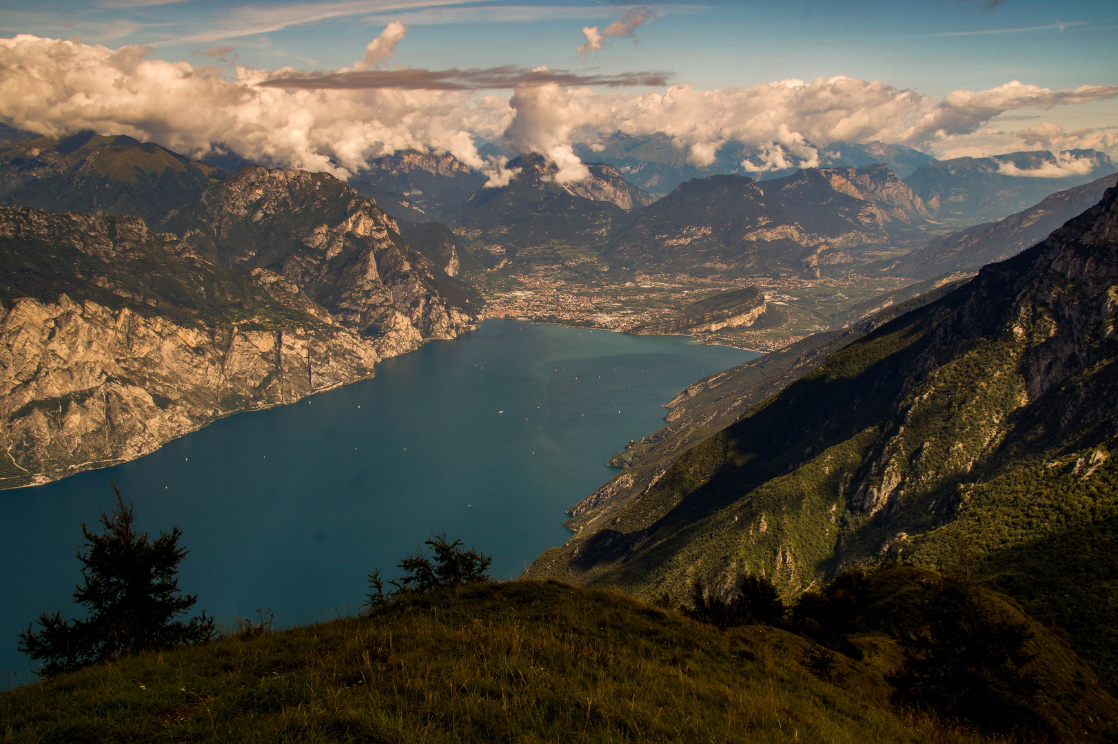 Blick vom Monte Baldo