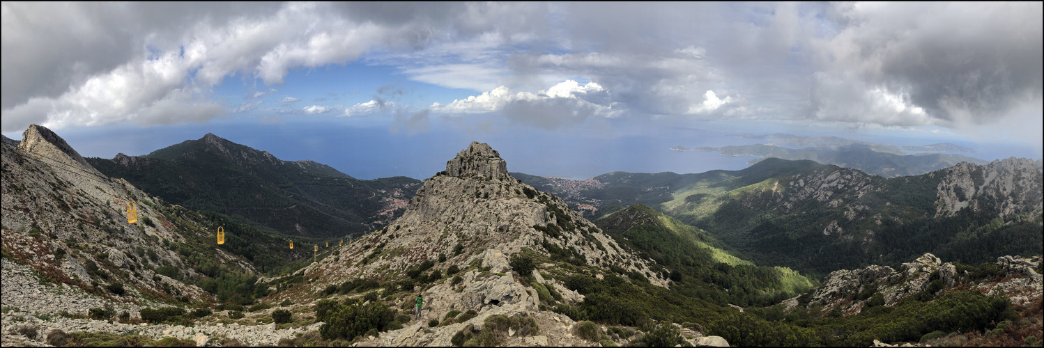 Blick vom Monte Capanne