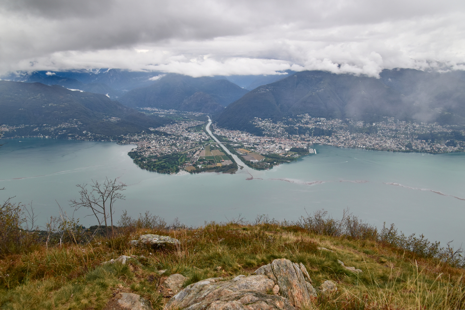 Blick vom Monte Gamborogno