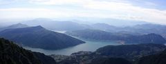 Blick vom Monte Generoso