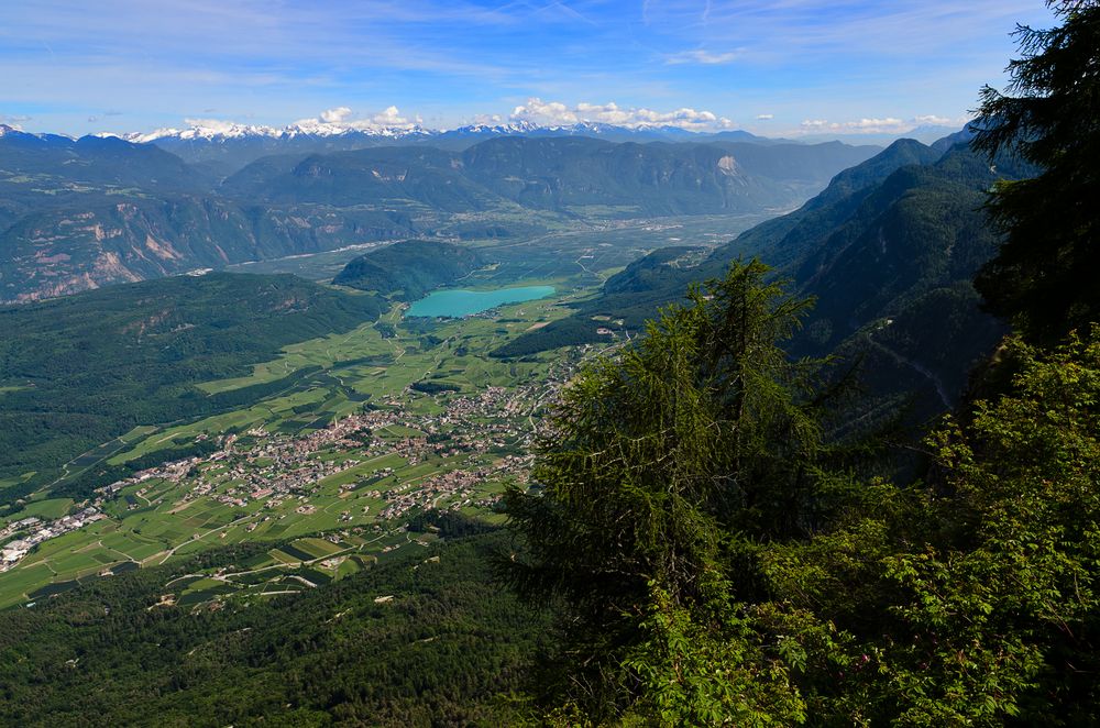 Blick vom Monte Penegal 1.737m