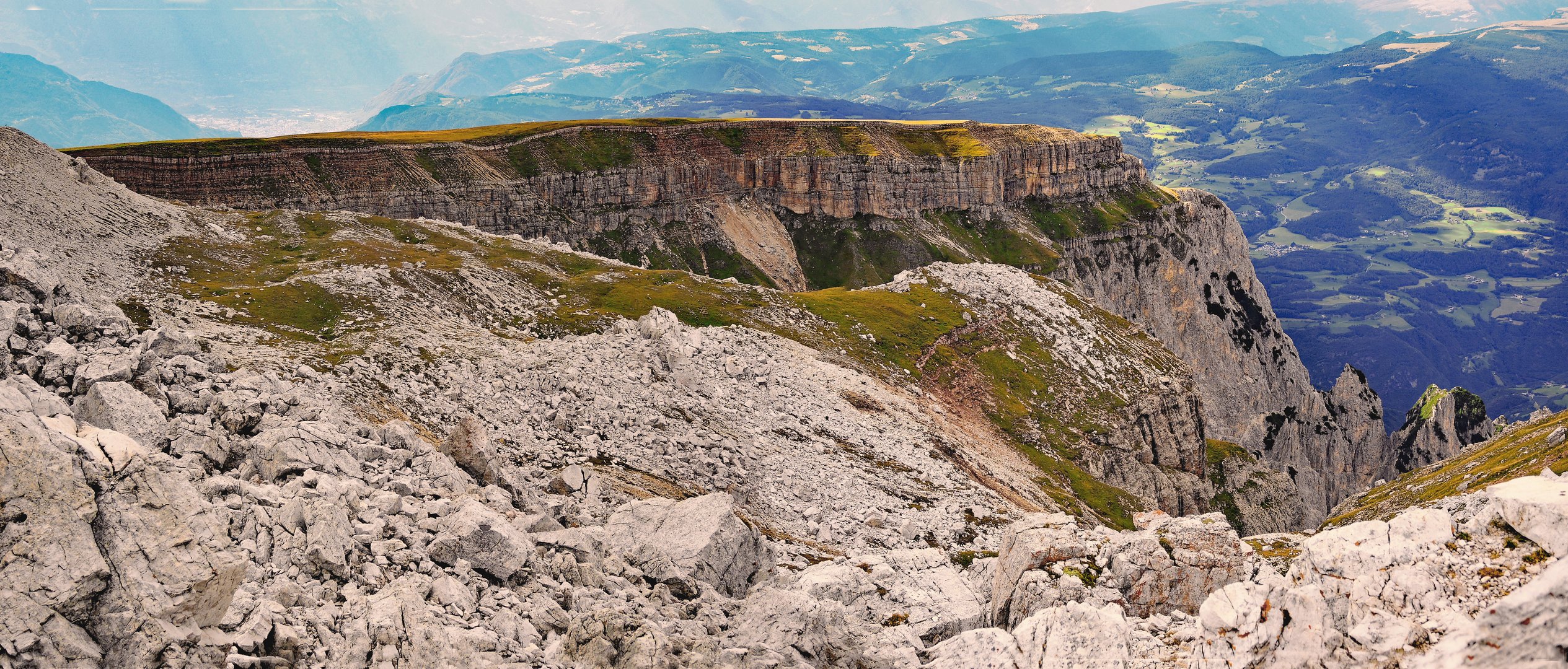 Blick vom Monte Petz auf den Jungschlern