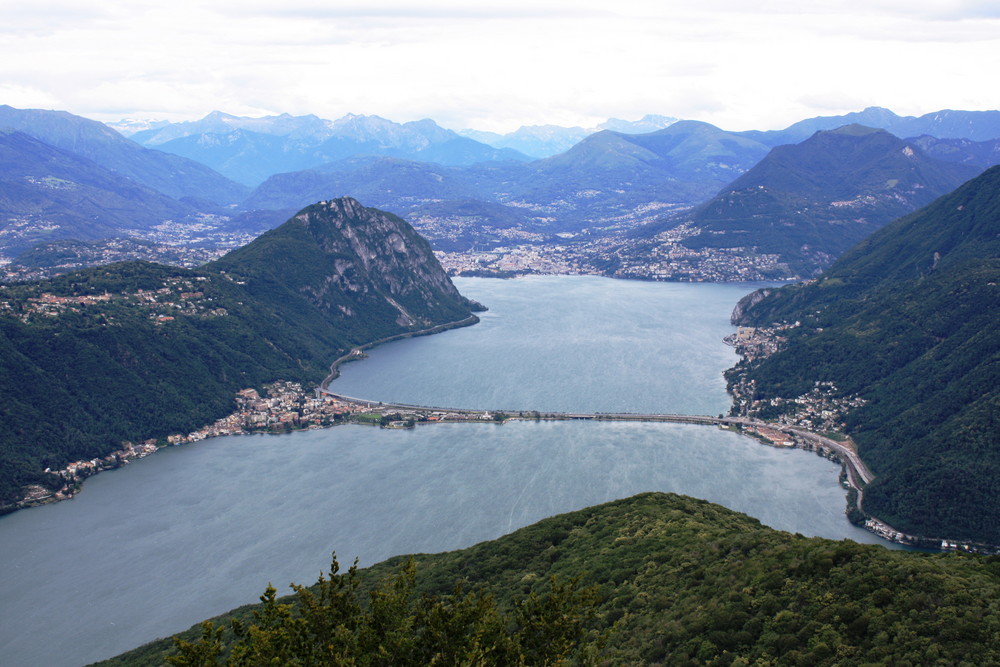 Blick vom Monte San Giorgio