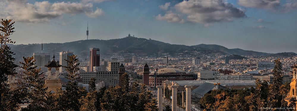 Blick vom Montjuïc