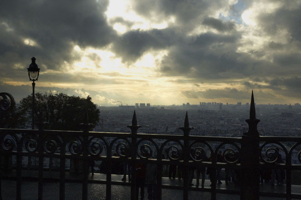 Blick vom Montmartre auf Paris