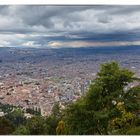 Blick vom Montserrat auf Bogotá