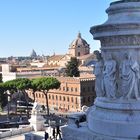 Blick vom Monument a Vittorio Emanuele II