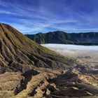 Blick vom Mount Bromo zum Mount Batok
