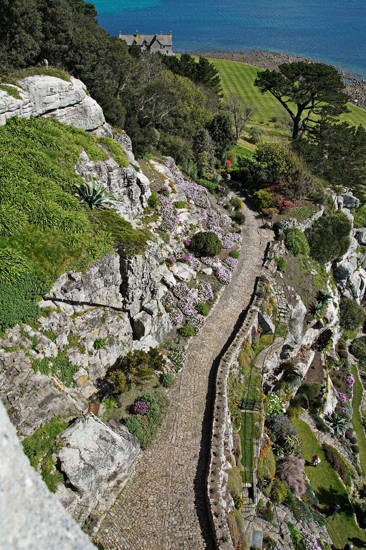 Blick vom Mount Saint Michael