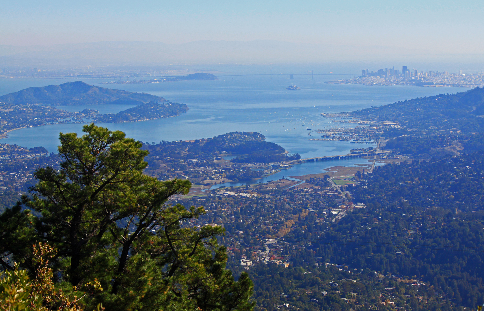 Blick vom Mount Tamalpais