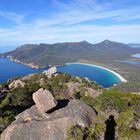 Blick vom Mt. Amos zur Wineglass Bay (TAS)