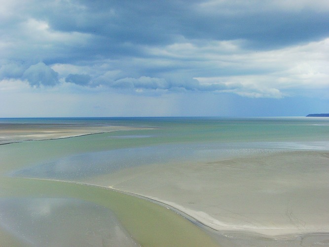 Blick vom Mt. St. Michel