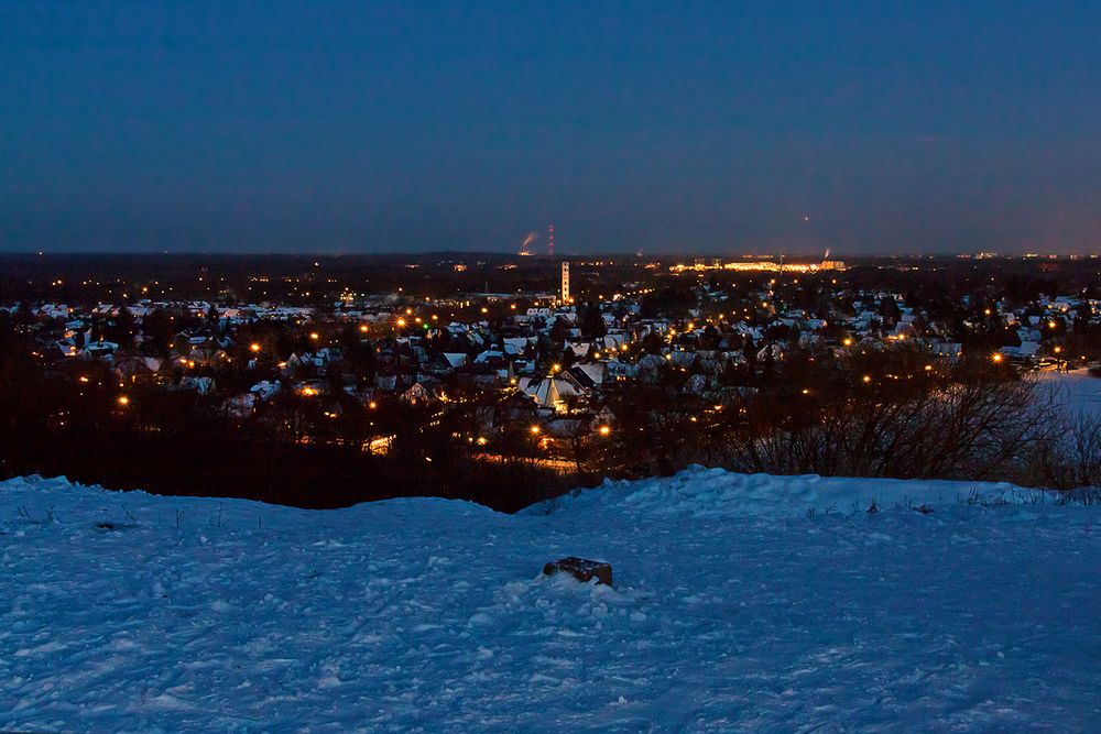 Blick vom Müllberg nach Südosten(!)