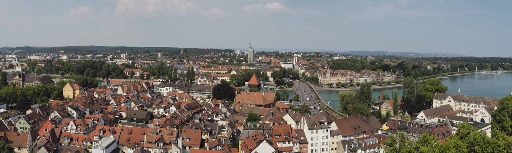 Blick vom Münster in Konstanz