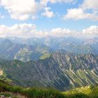 Blick vom Nebelhorn