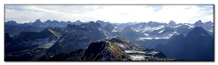 Blick vom Nebelhorn