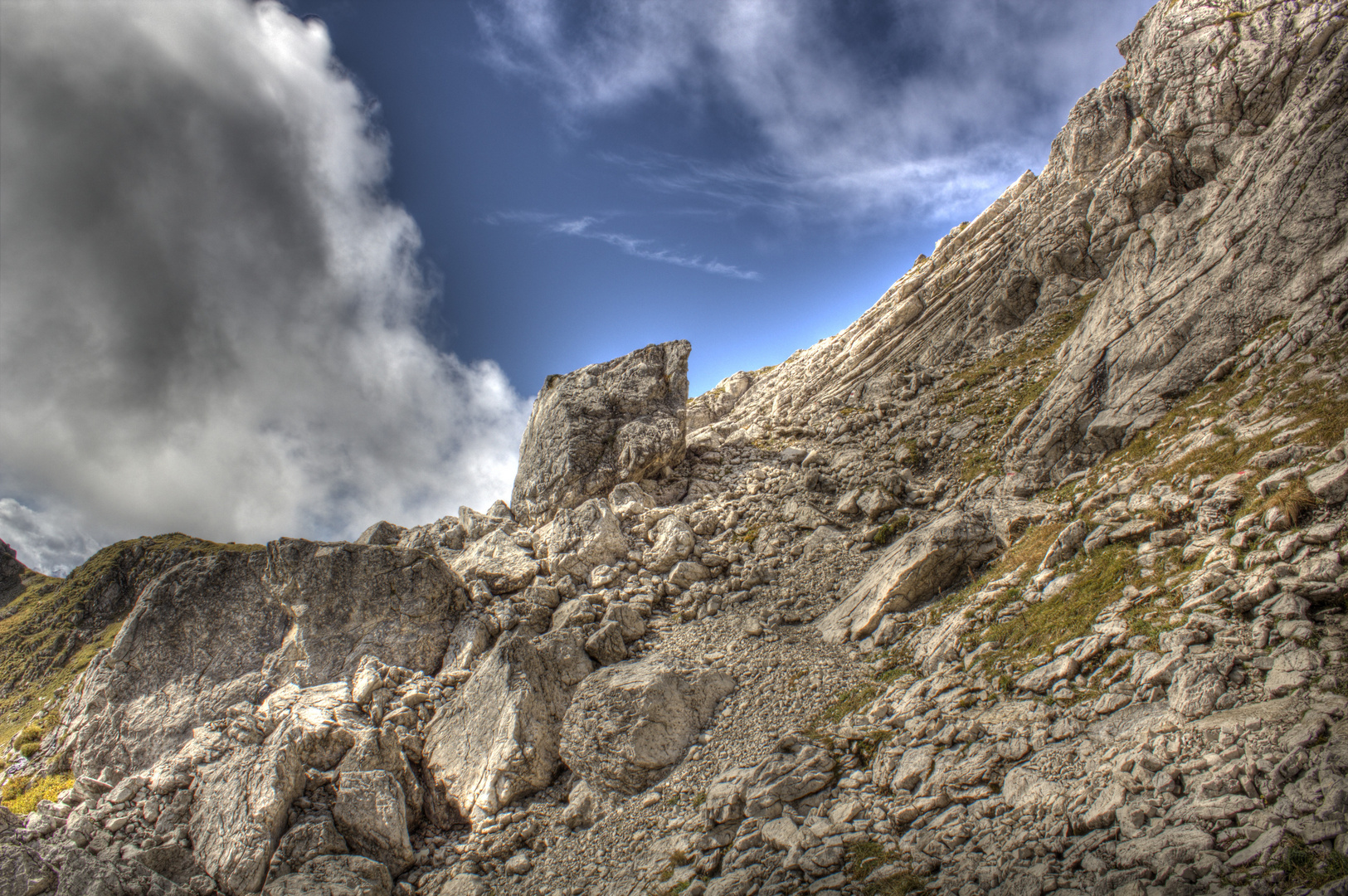 Blick vom Nebelhorn