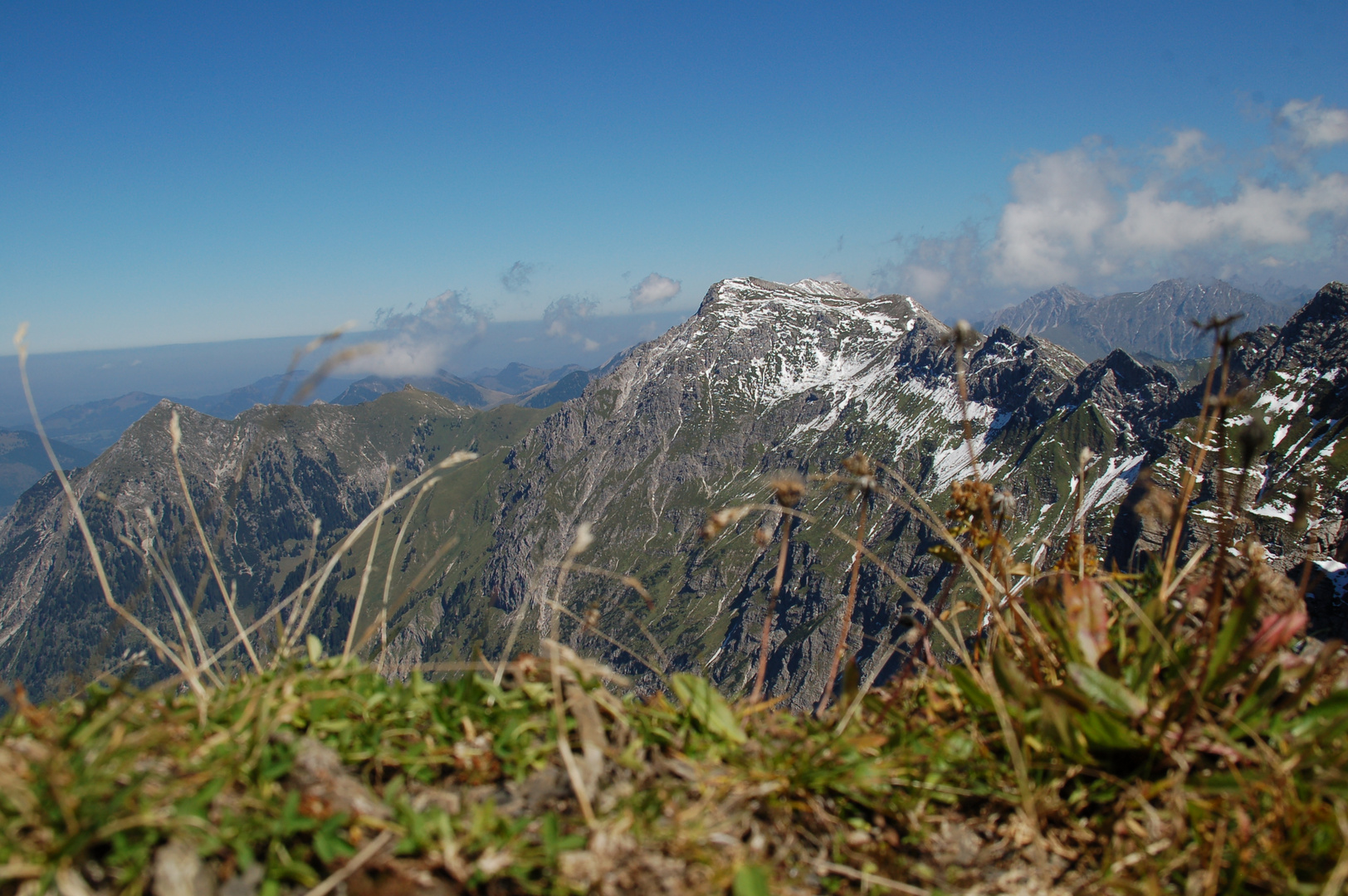 Blick vom Nebelhorn