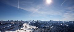 Blick vom Nebelhorn