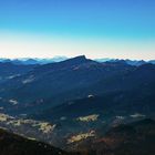 Blick vom Nebelhorn ins Allgäu und weiter