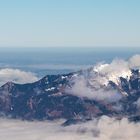 Blick vom Nebelhorn zum Grünten (dem Wächter des Allgäu`s).