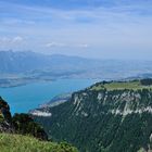 Blick vom Niederhorn auf den Thunersee