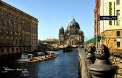 Blick vom Nikolaiviertel zum Dom