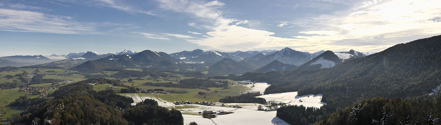 Blick vom Nockstein nach Osten, die Zweite