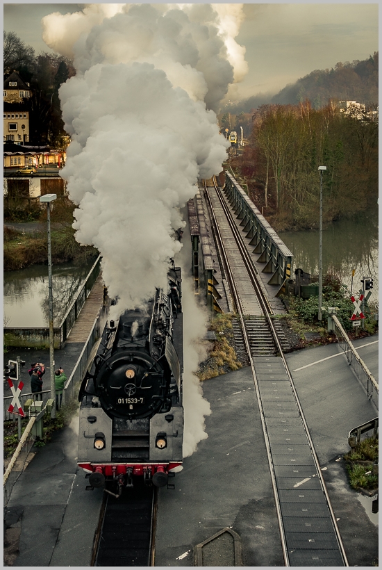 Blick vom nördlichen Tunnelportal