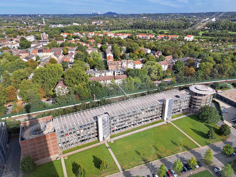 Blick vom Nordsternturm auf Gelsenkirchen