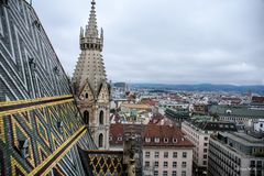 Blick vom Nordturm Stephansdom