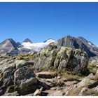 Blick vom Nufenenpass zum Griesgletscher