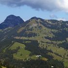 Blick vom oberen Sudelfeld zum Wendelstein...