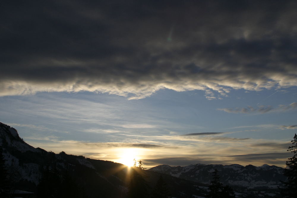 Blick vom Oberjoch