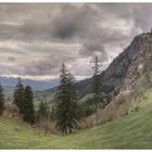 Blick vom Oberjochpass