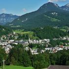 Blick vom Obersalzberg auf Berchtesgaden