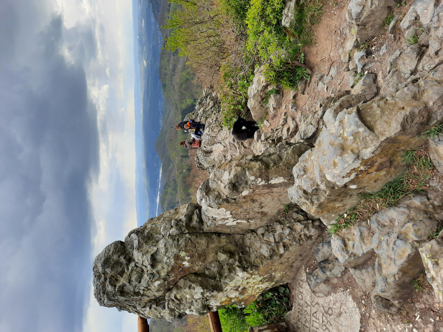 Blick vom Ölberg bei Königswinter