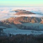 Blick vom Oelberg zum Petersberg