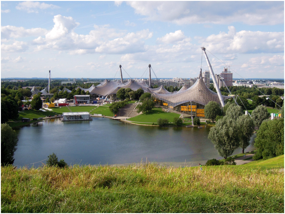 Blick vom Olympiaberg