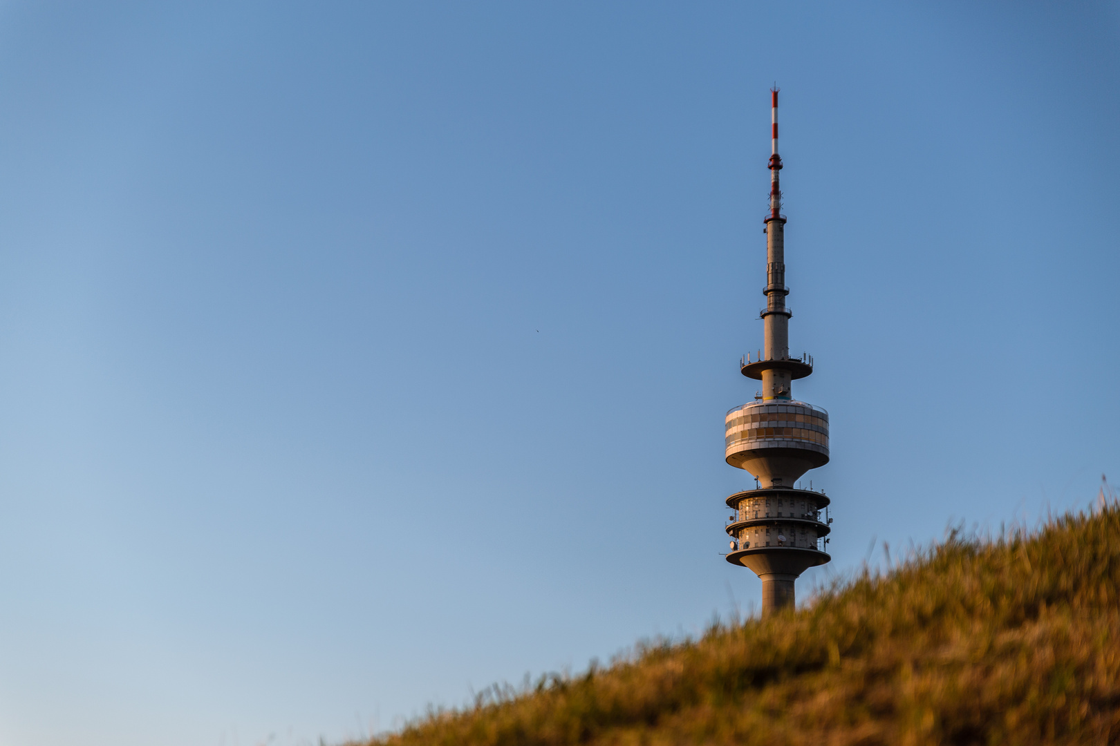 Blick vom Olympiaberg, München