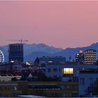 Blick vom Olympiaberg zum Werksviertel