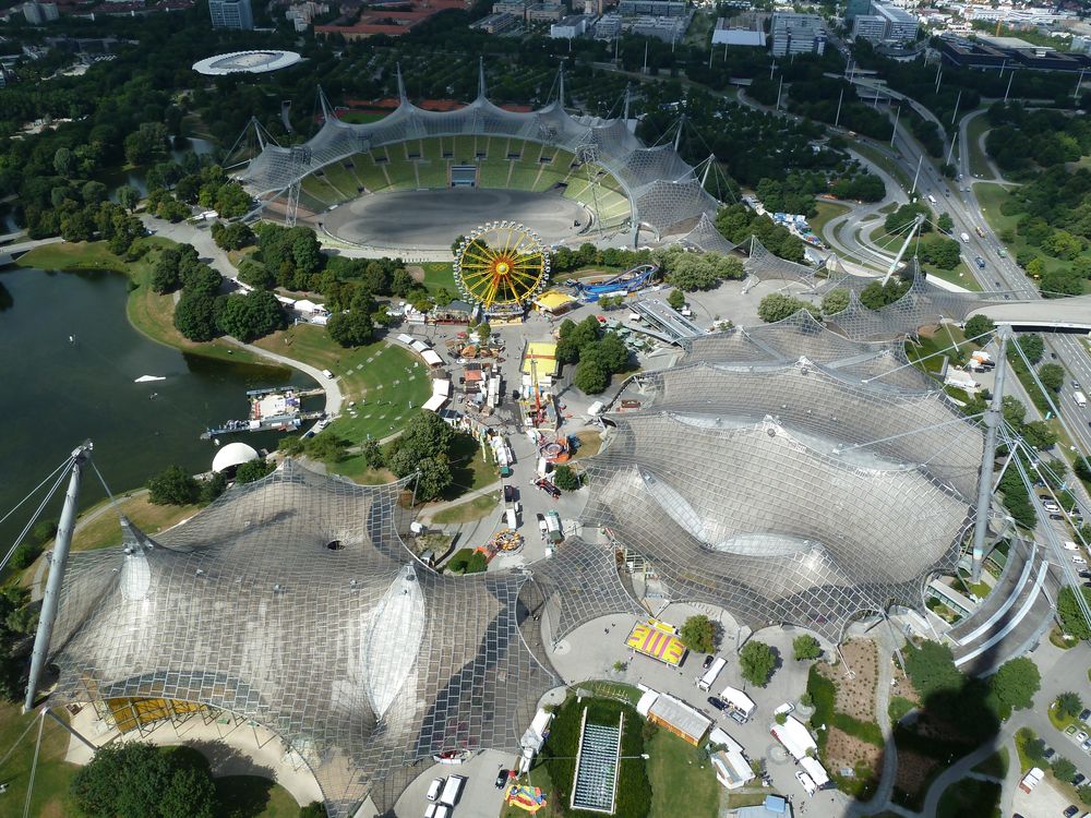 Blick vom Olympiaturm