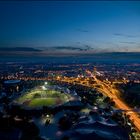 Blick vom Olympiaturm München aus 185m Höhe !!