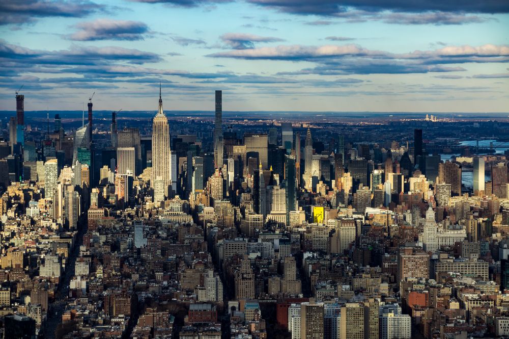 Blick vom One World Trade Center