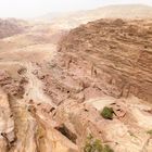 Blick vom Opferberg in Petra