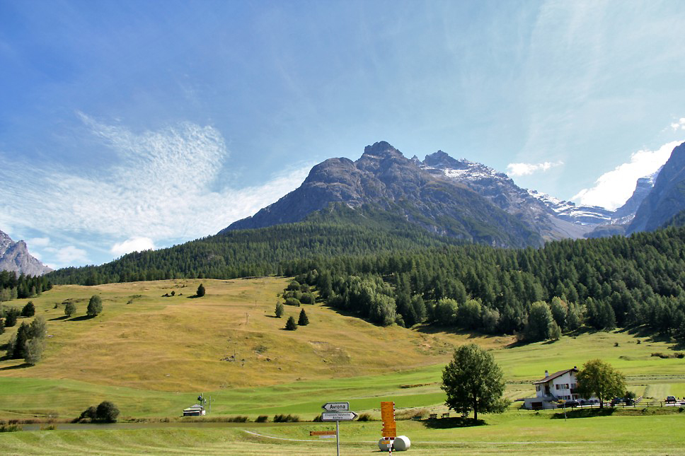 Blick vom Ort Tarasp